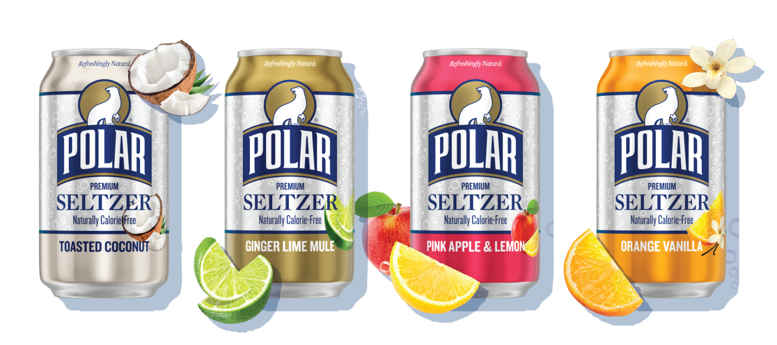 Polar Seltzer Refreshingly Natural Family Made Since 1882