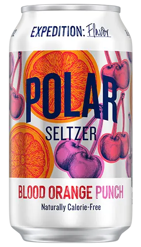 Polar Seltzer Expedition Blood Orange Punch