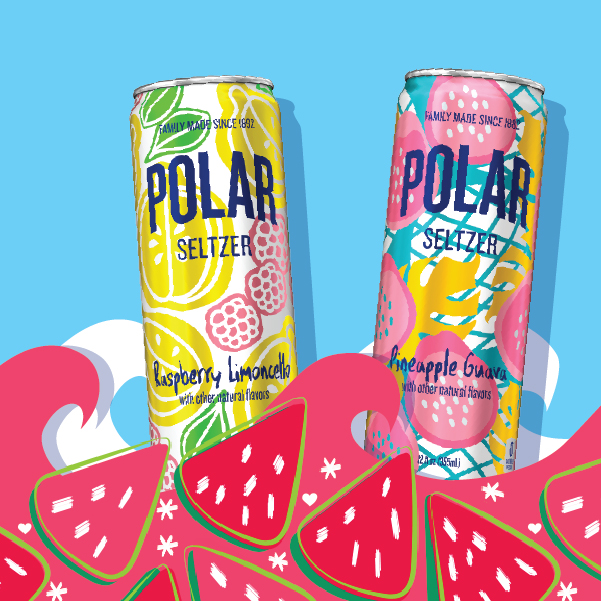 Polar Seltzer Refreshingly Natural Family Made Since 1882