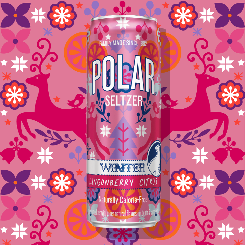 Polar Seltzer Lingonberry Citrus Winter Limited Edition 2026