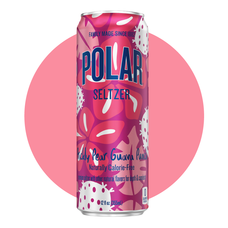 Polar Seltzer Summer Limited Edition Pear Guava Punch 12oz