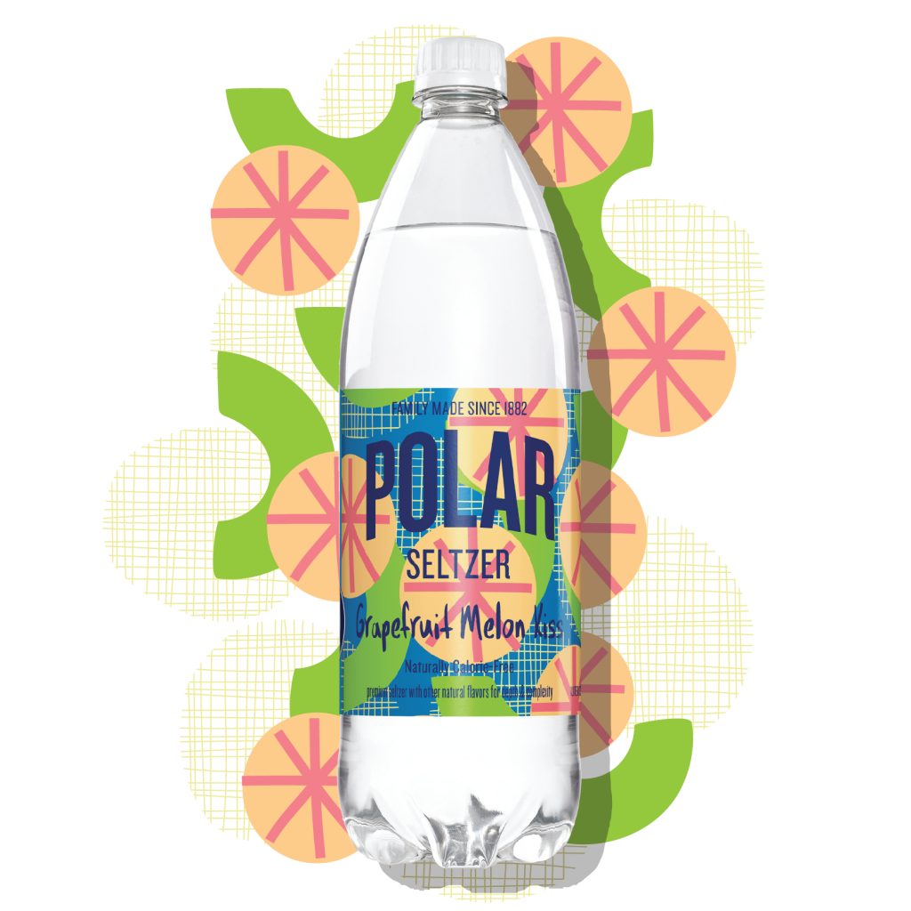 Polar Seltzer Winter 2020 Grapefruit Melon Kiss