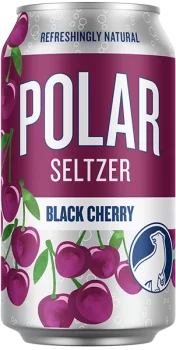 Polar Seltzer Black Cherry 12oz can