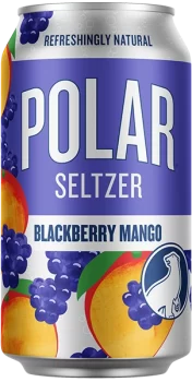 Polar Seltzer Blackberry Mango 12oz can