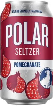 Polar Seltzer Pomegranate 12oz can