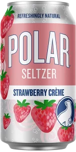Polar Seltzer Strawberry Creme 12oz can