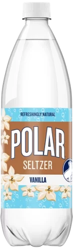 Polar Seltzer Vanilla 1L Bottle
