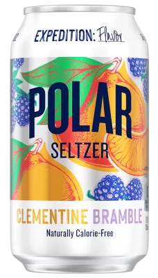 Polar Seltzer Clementine Bramble