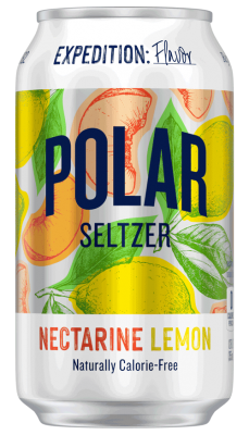 Polar Seltzer Expedition: Nectarine Lemon